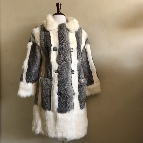 Vintage Jackets & Blazers - Vintage Rabbit Coat